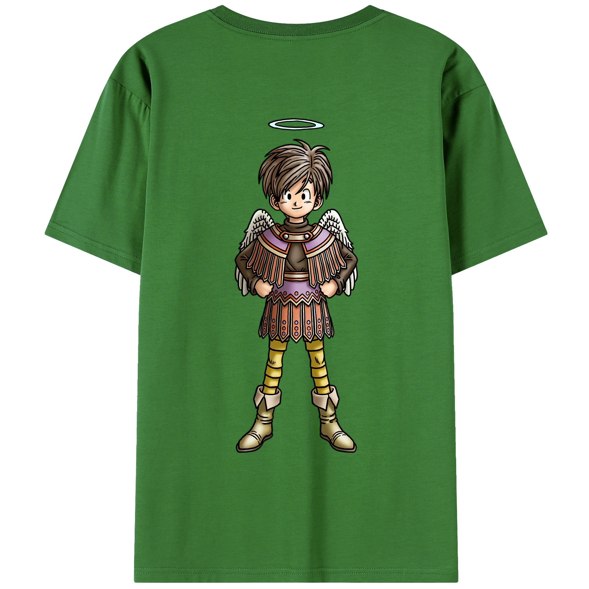 （画像用） ドラゴンクエスト Doragon Kuesuto Dragon Quest レディース半袖Tシャツ(バックプリント)